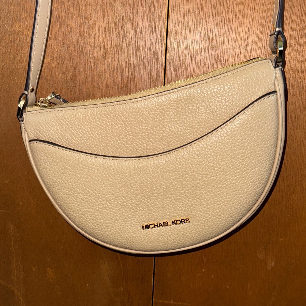 Michael Kors Beige Crossbody Bag